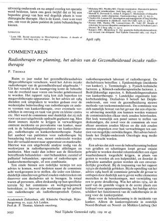 Eerste pagina van het artikel zoals het is gepubliceerd in het tijdschrift