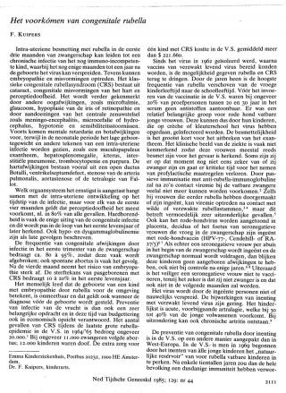 Eerste pagina van het artikel zoals het is gepubliceerd in het tijdschrift