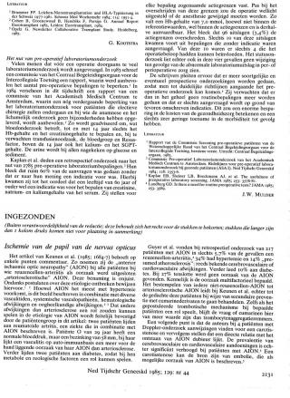 Eerste pagina van het artikel zoals het is gepubliceerd in het tijdschrift